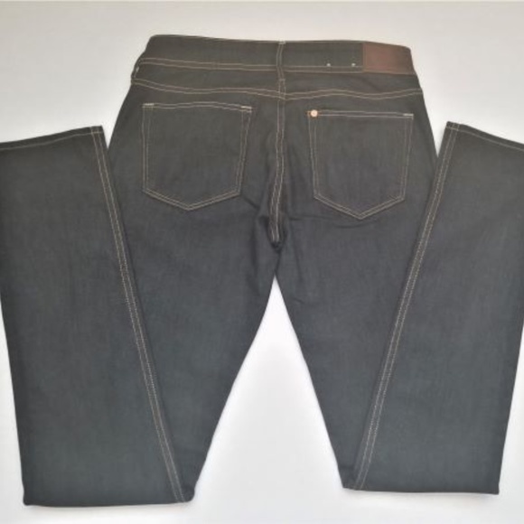 20% OFF - H&M Dark Indigo Straight Leg Jeans, 27 - Picture 4 of 8